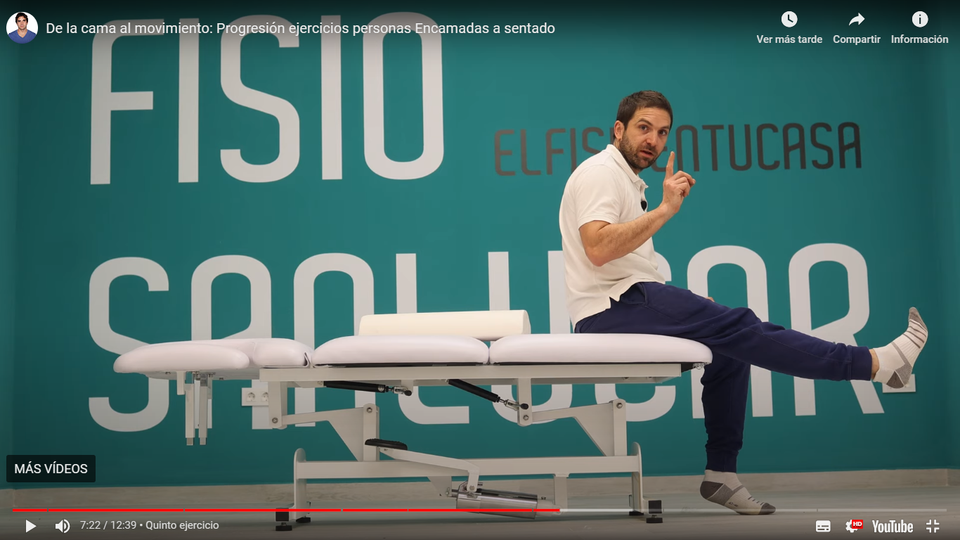 ejercicios en cama