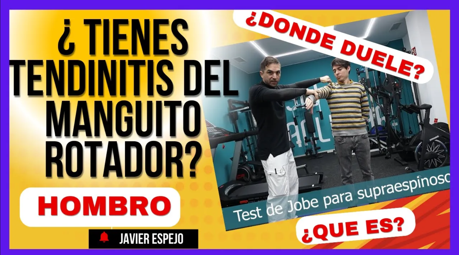 Tendinitis del manguito de los rotadores ejercicios