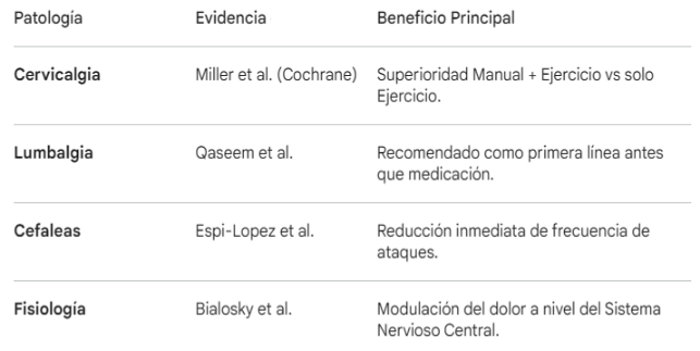terapia manual efectiva